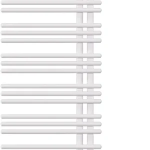Radiateur de bain Zehnder Yucca Asym Blanc mat Résistance électrique à droite Prix Cassé